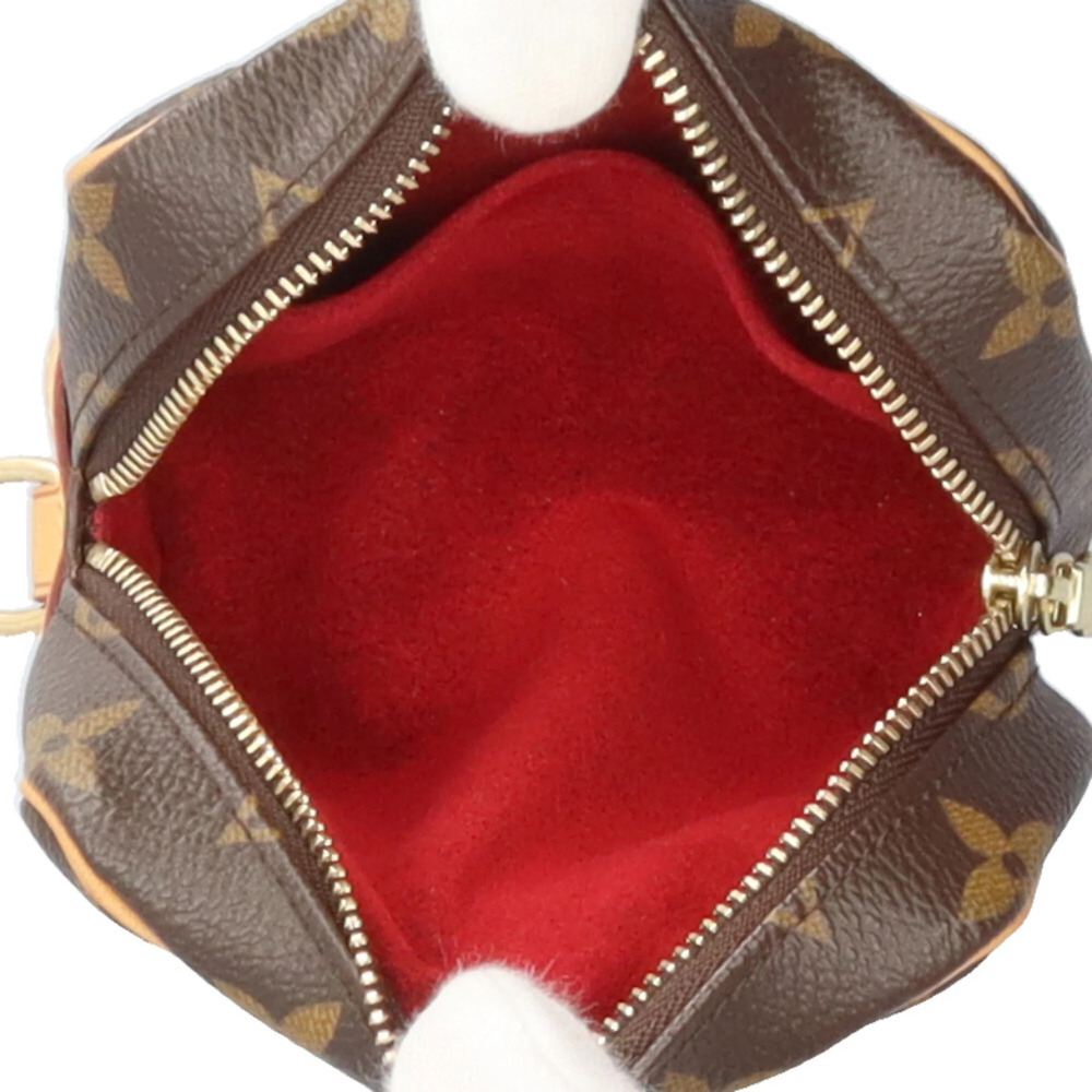 LOUIS VUITTON Authentic Brown Monogram Canvas Pouch - Picture 5 of 7